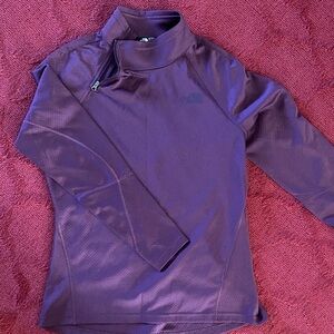 The North Face Plum Half-Zip Pullover